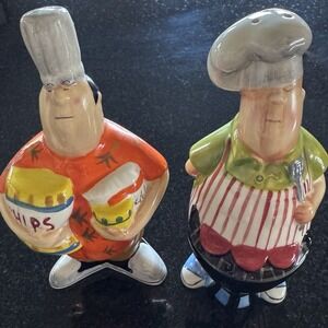 Certified International Tracy‎ Flickinger "Masters Of The Grill" Salt And Pepper